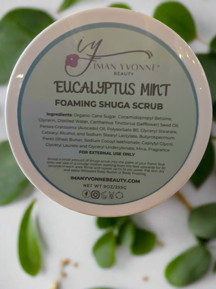Eucalyptus Mint-Foaming Shuga Scrub