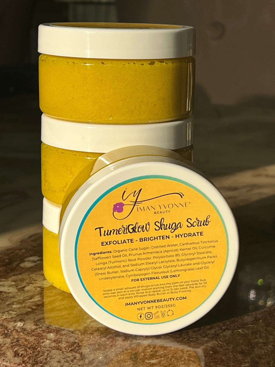 TumeriGlow Shuga Scrub
