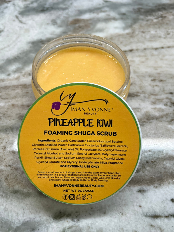 Pineapple π Kiwi π₯ Foaming Shuga Scrub