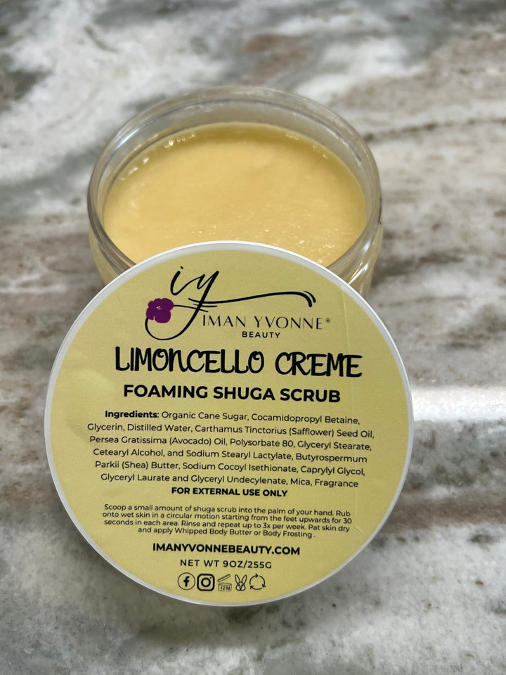 Limoncello Creme Foaming Shuga Scrub