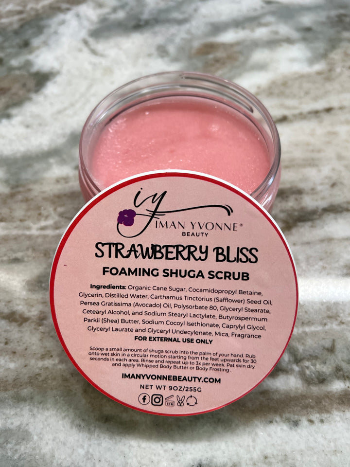 Strawberry Bliss Foaming Shuga Scrub
