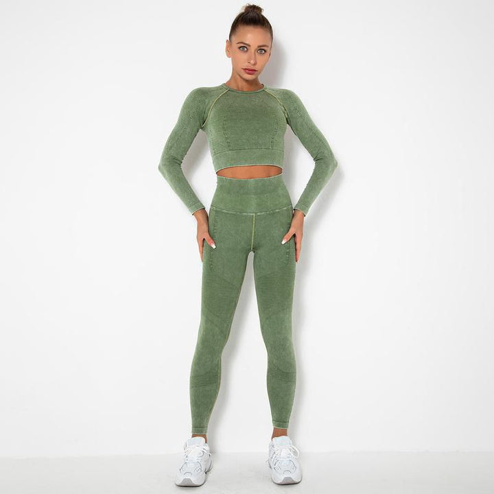 E2G Denim 3-Piece Seamless Set