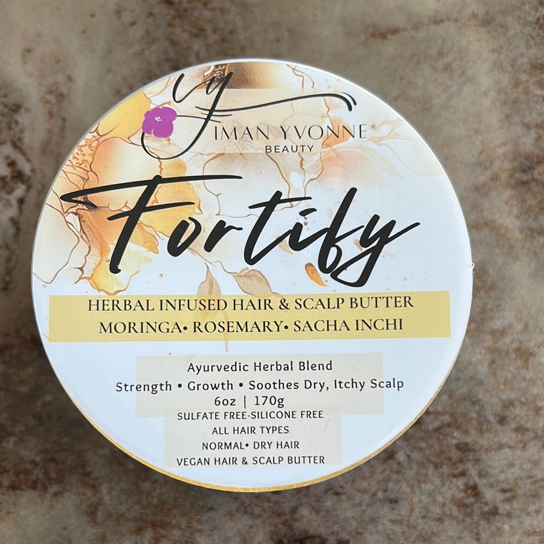 Fortify-Moringa, Rosemary, and Sacha Inchi Oil infused Hair & Scalp Butter