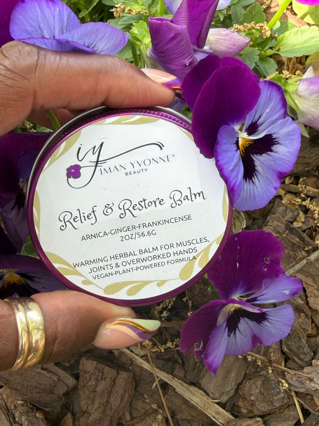 RELIEF & RESTORE BALM

Botanical Comfort Balm for Overworked Areas