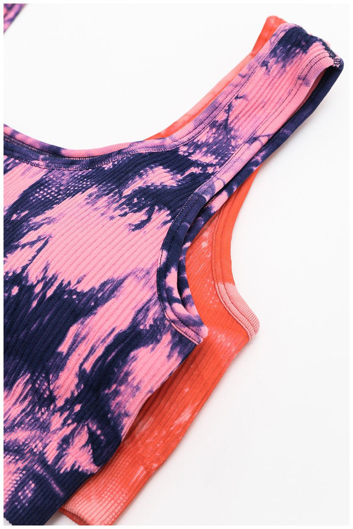 E2G Tie-Dye Seamless Two-Piece Set