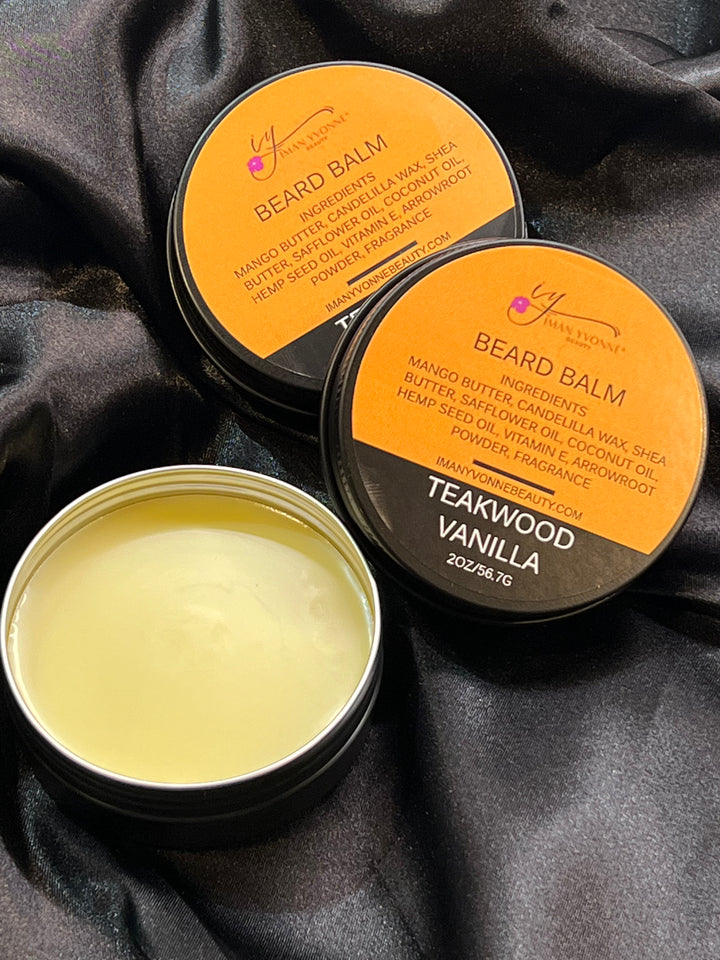 Beard Balm- Teakwood & Vanilla